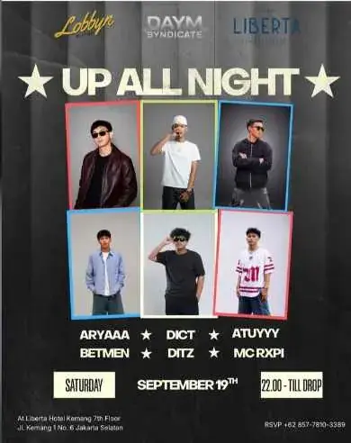 Up All Night @ Lobbyn SKY Terrace Kemang