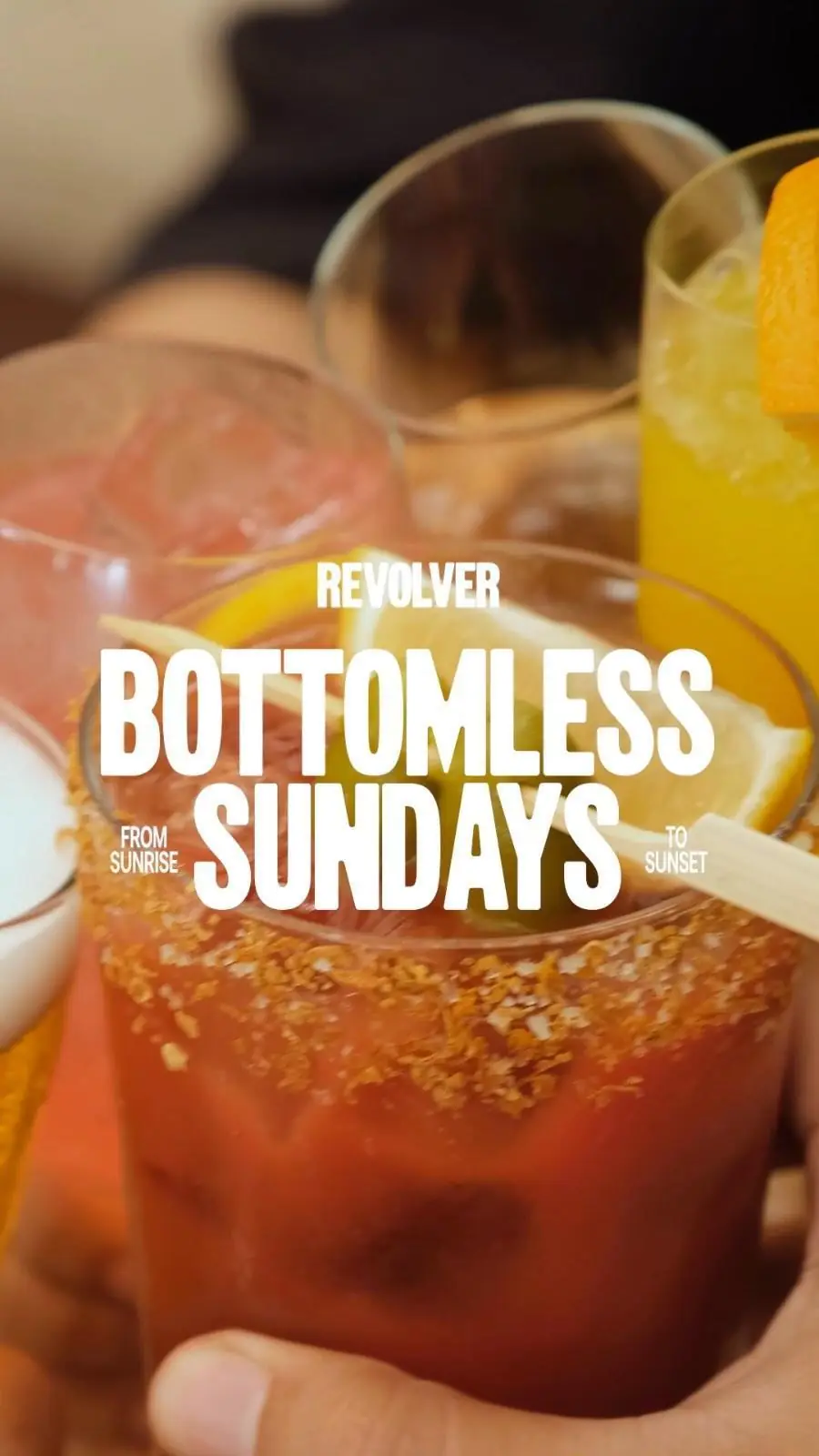 Bottomless Sundays at Revolver Bali