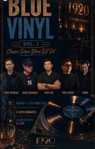 Febby Merdias, Dimas Soenarjo & Ricky Fay +2 @ 1920 Lounge Kemang
