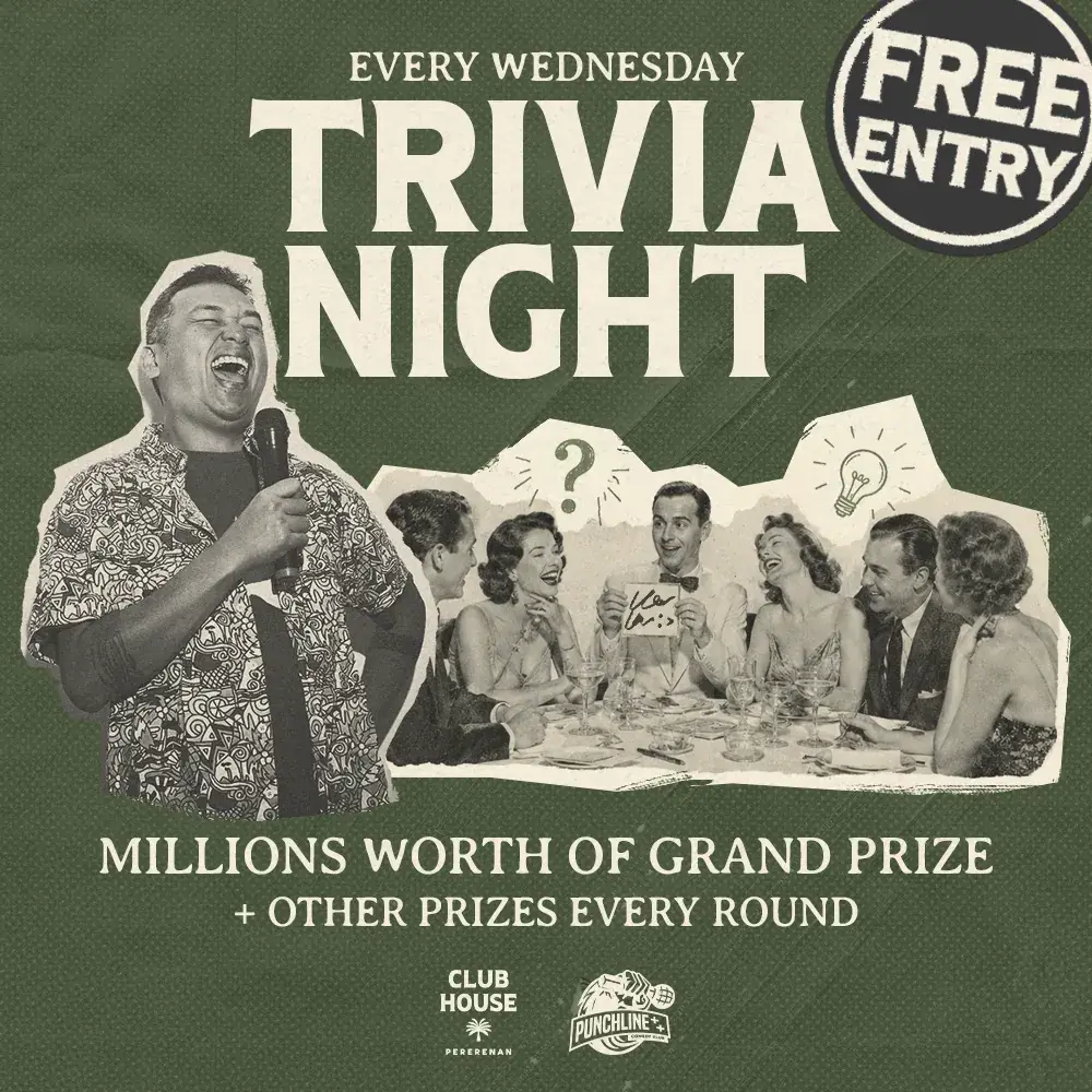 Trivia Night + Chicken Parmi deal