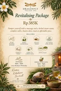 Revitalising Spa Evening + Nourishing Set Meals