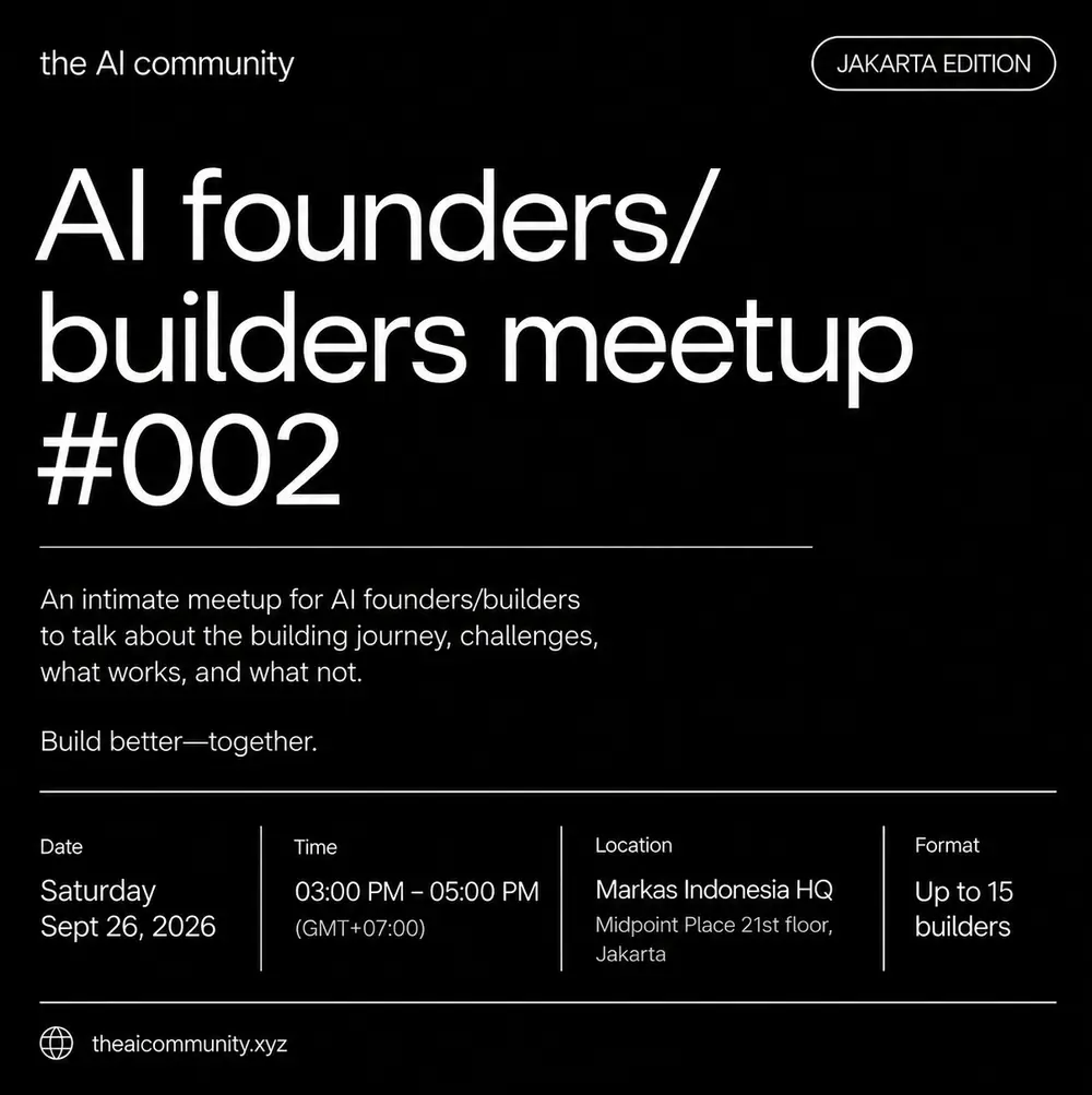 AI Founders/Builders Meetup