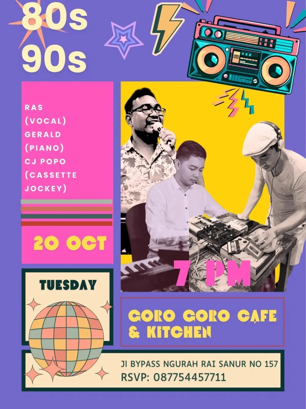 80s 90s LIVE MUSIC on TUESDAY