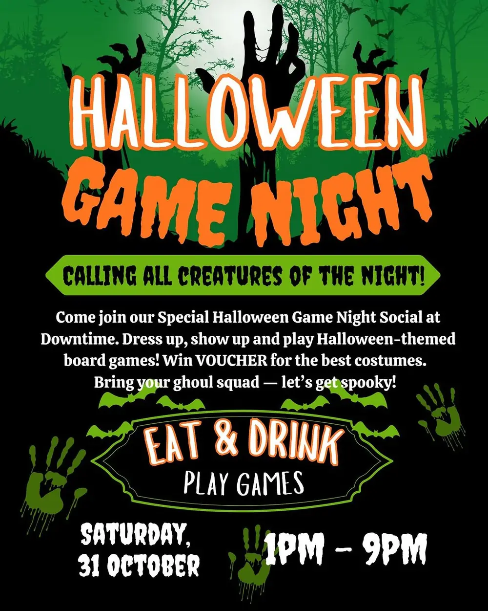 Halloween Game Night