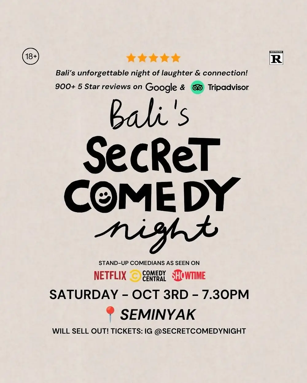 Secret Comedy Night