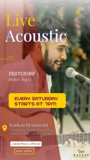 Live Acoustic Night w/ Mekel Bayu
