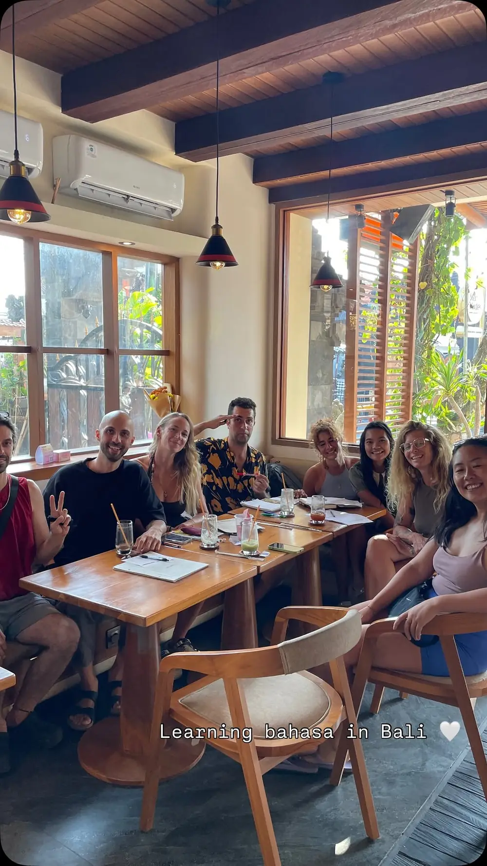 Learning Bahasa in Bali