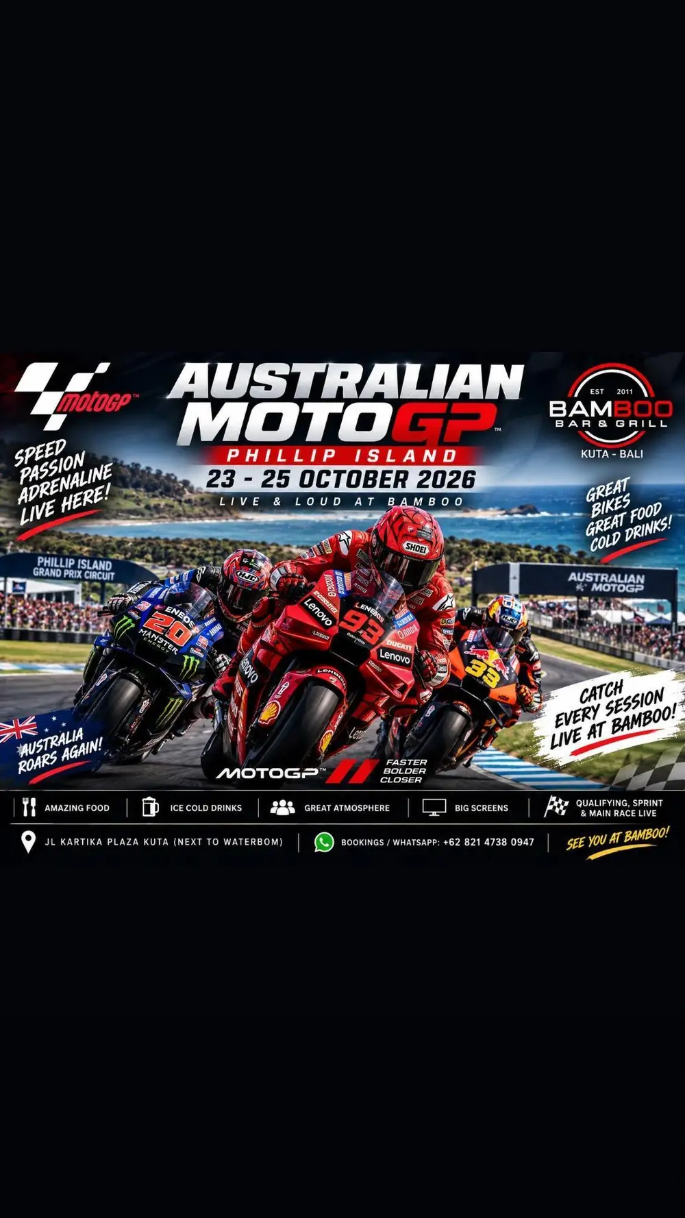 Australian MotoGP Live Stream
