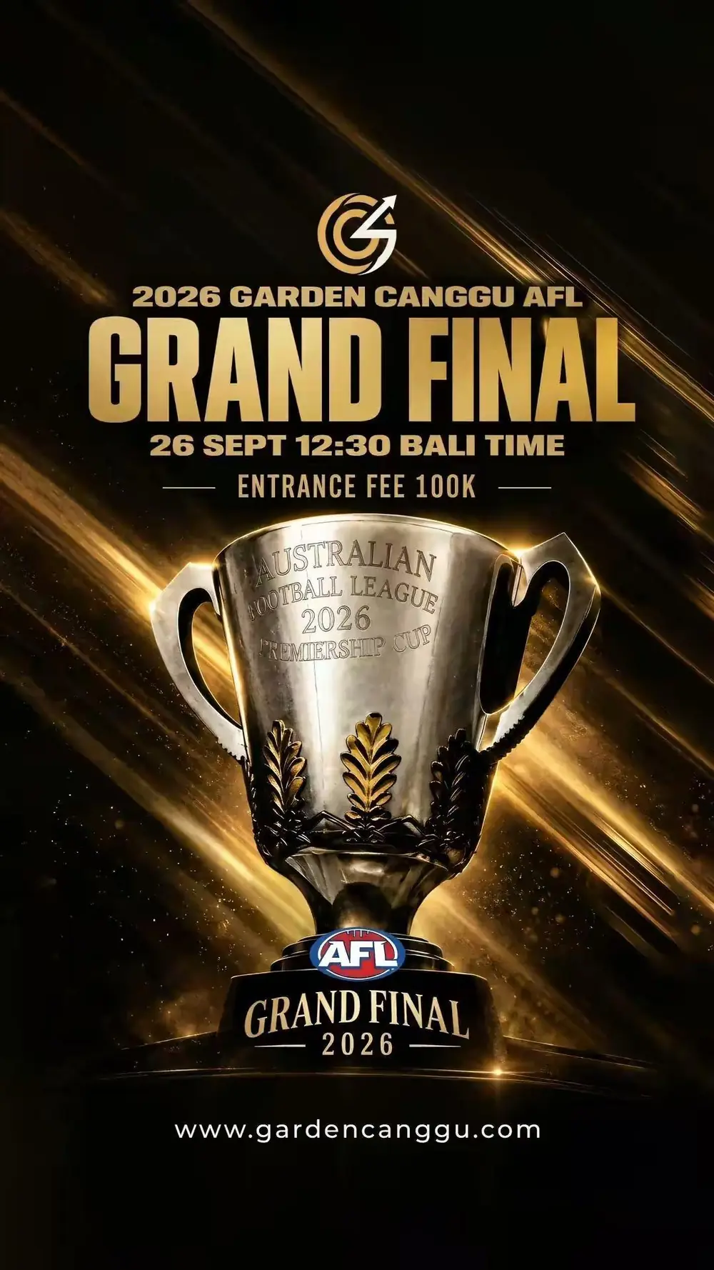 2026 AFL Grand Final at Garden Canggu