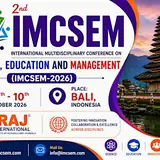 International Multidisciplinary Conference on Science, Education and Management