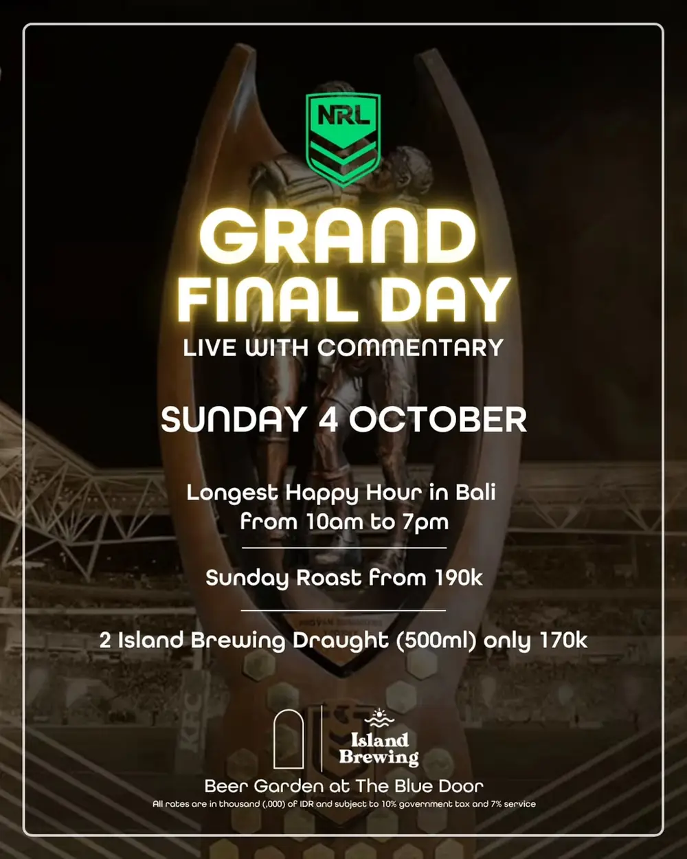 NRL Grand Final Day