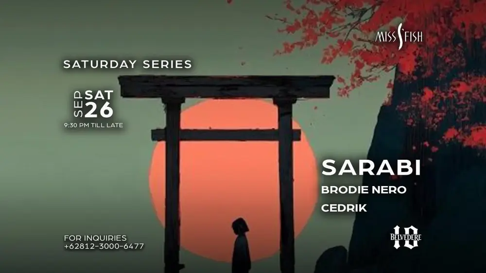 Saturday Series at Miss Fish Bali