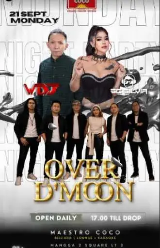 WDJ, SC Silvia & Over D'moon @ Maestro Coco Mangga Dua