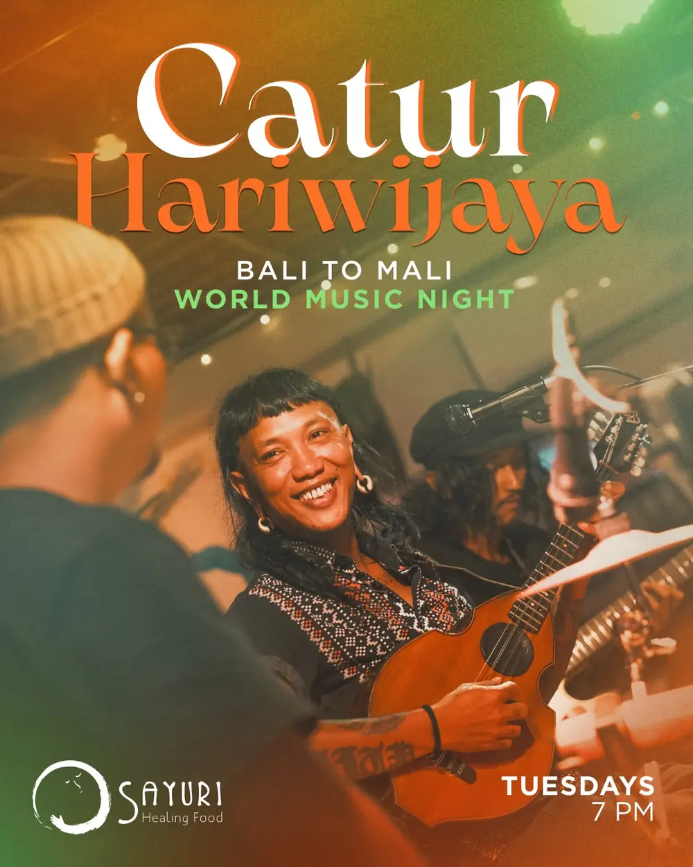 Catur Hariwijaya: Bali to Mali World Music Night