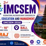 2nd International Multidisciplinary Conference on Science, Education and Management