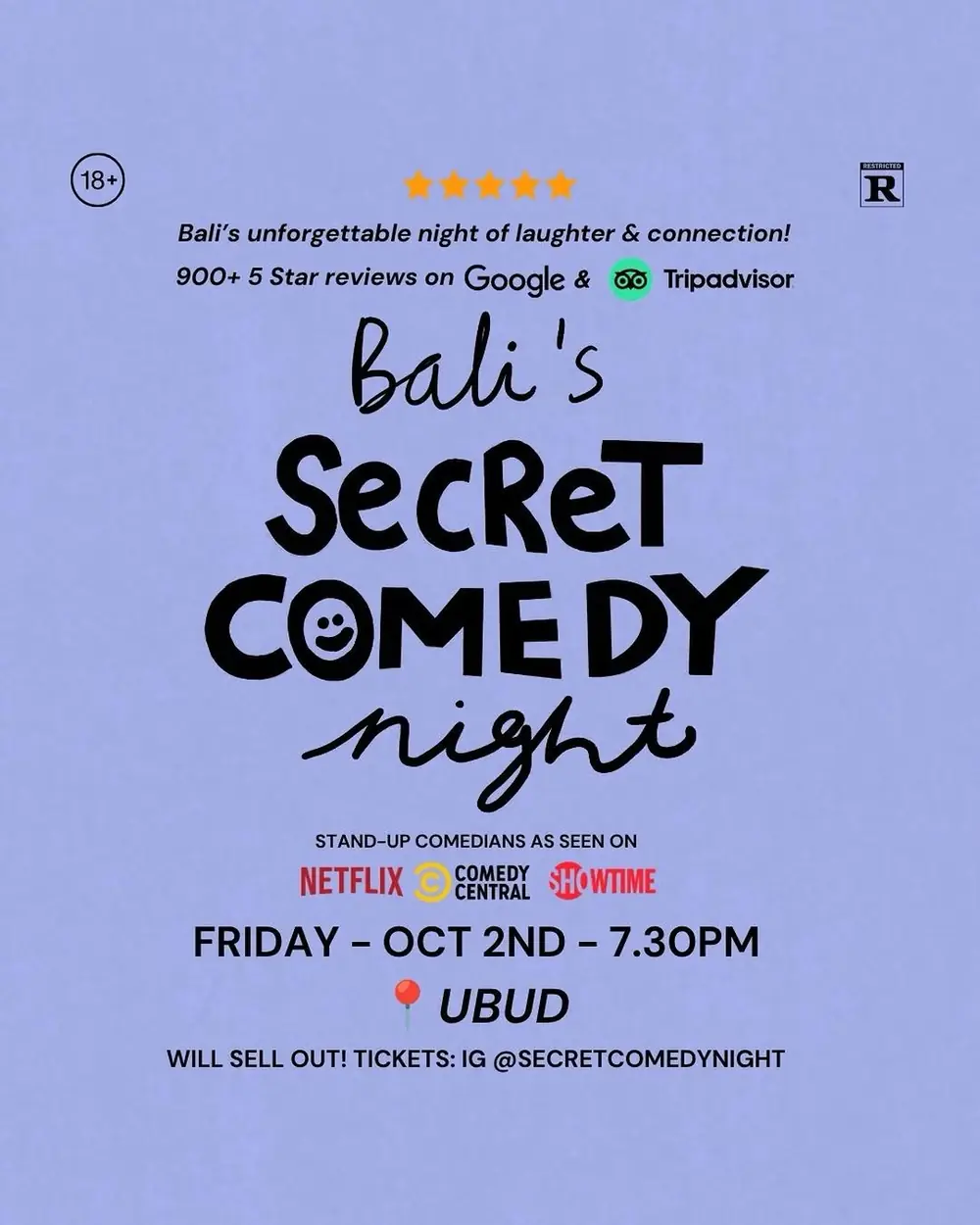 Bali's Secret Comedy Night