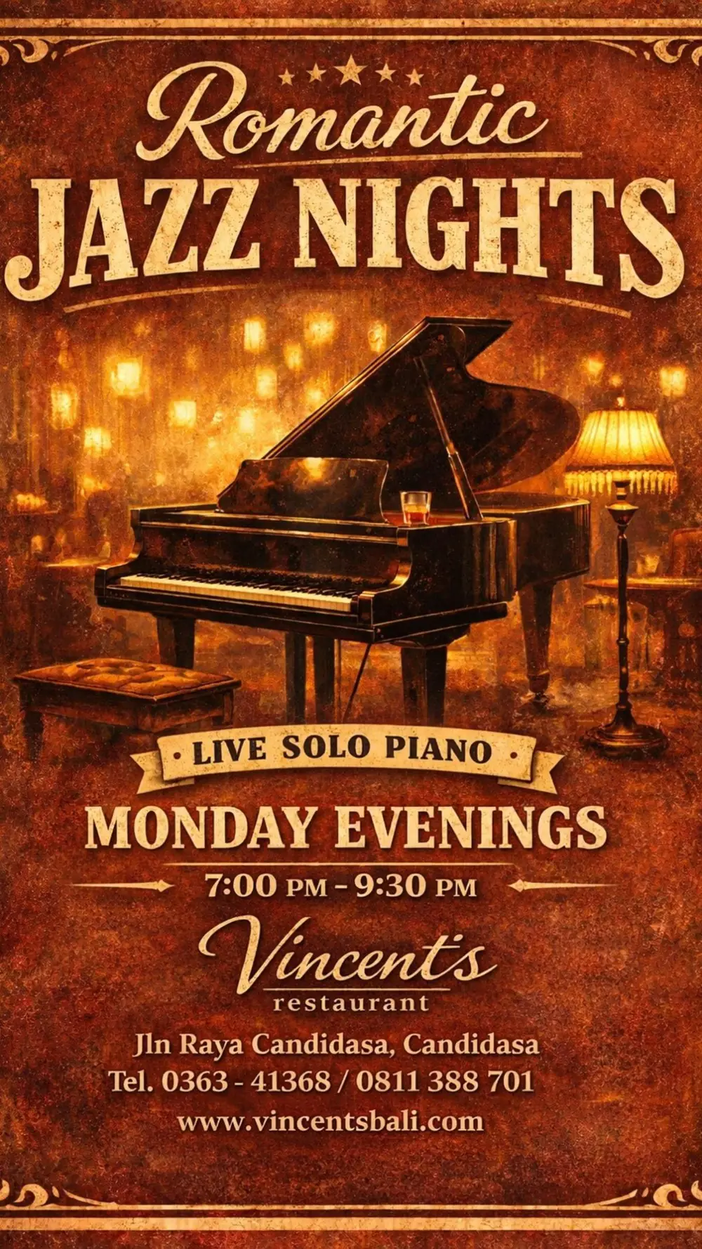 Romantic Jazz Nights - Live Solo Piano