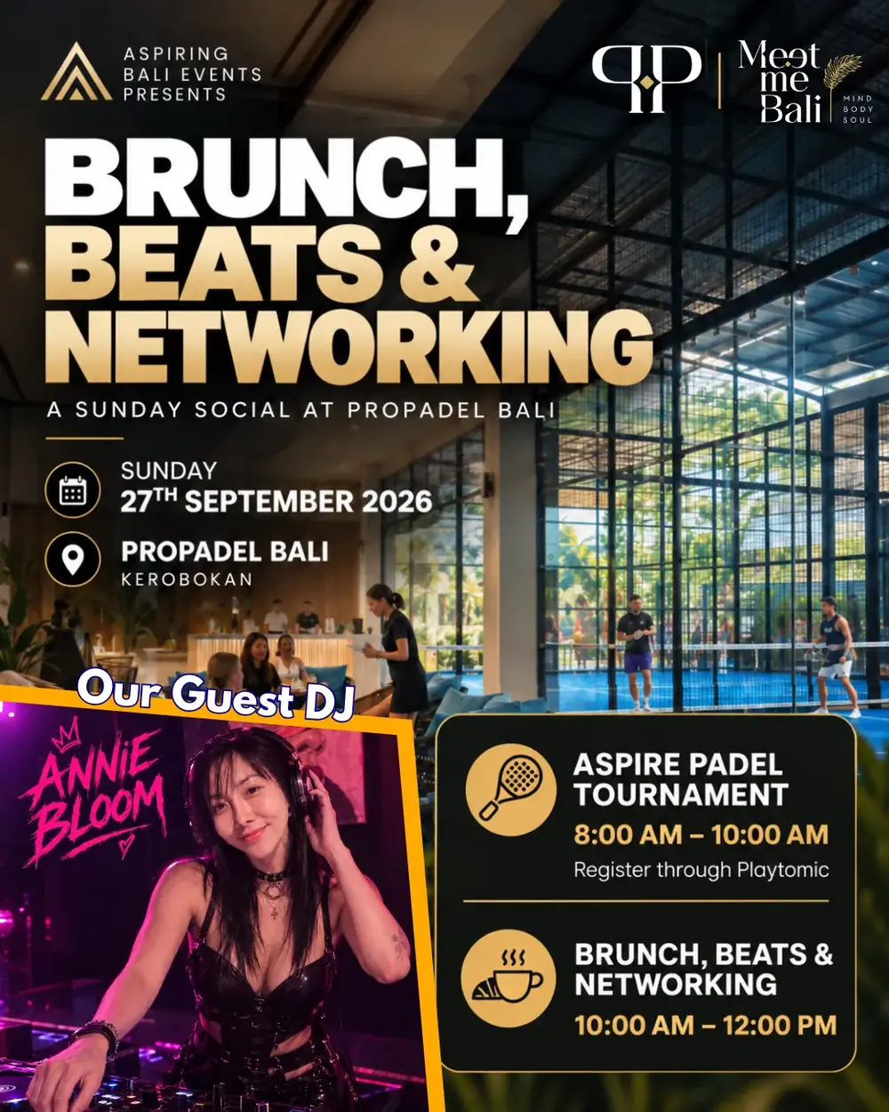 ASPIRE : Brunch, Beats & Networking