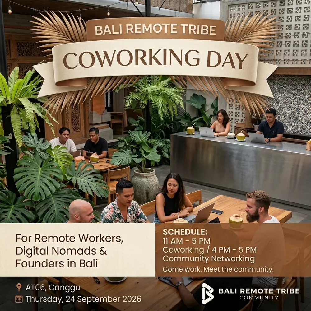 Bali Remote Tribe: Coworking Day