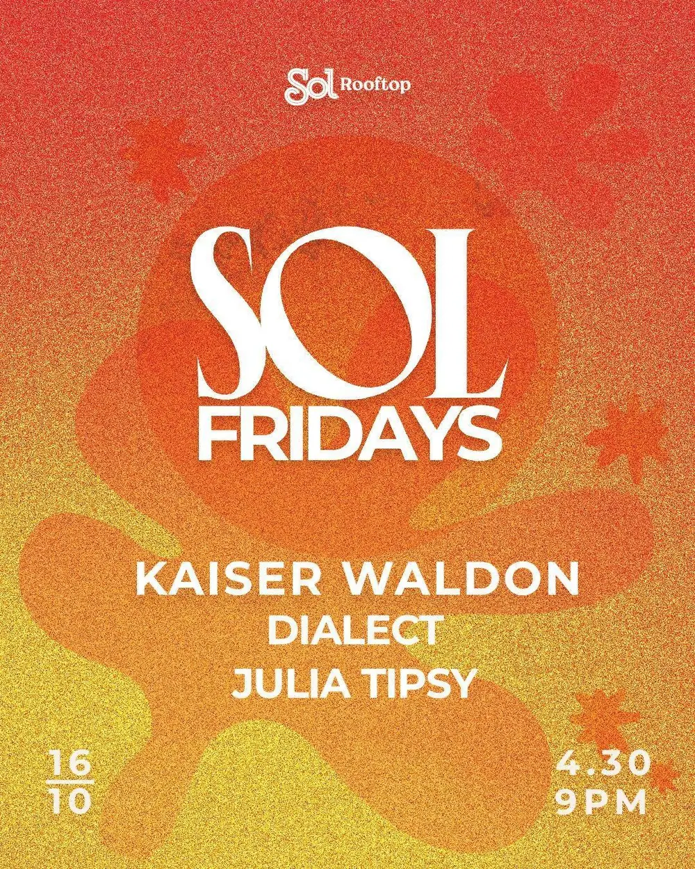 Sol Fridays at Sol Rooftop Bali