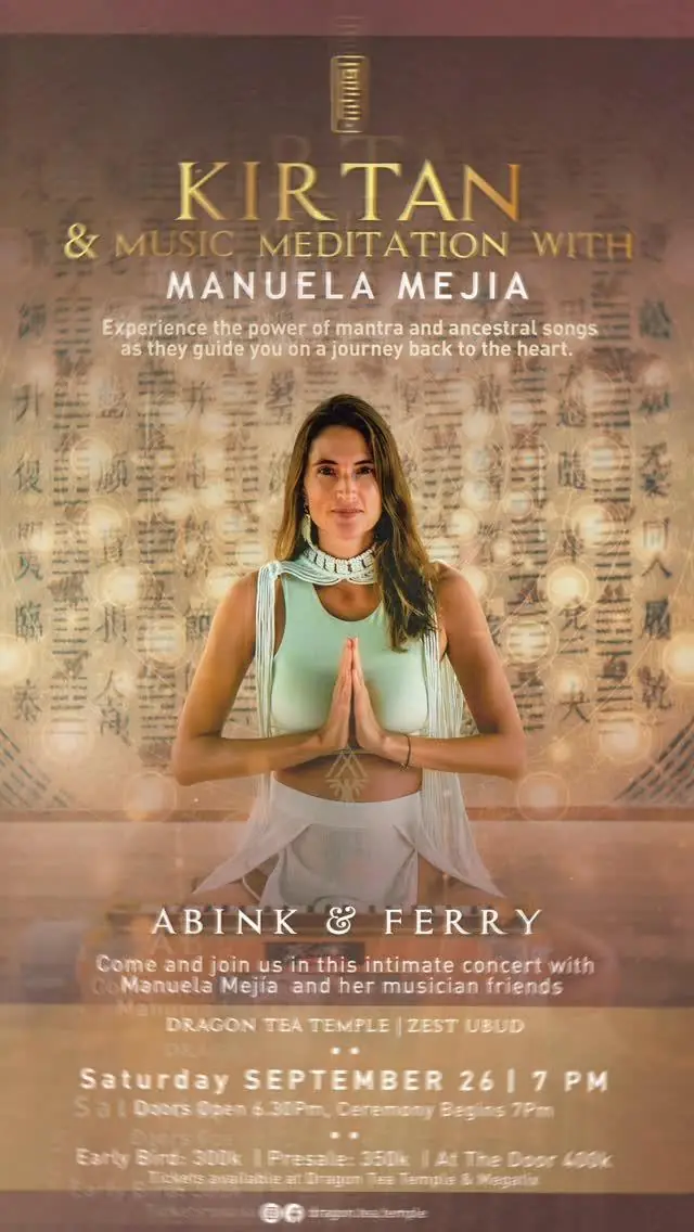 Kirtan & Music Meditation with Manuela Mejía