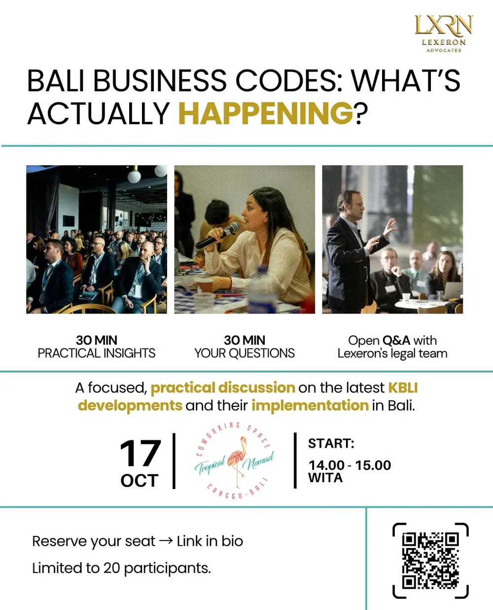 Bali Business Codes
