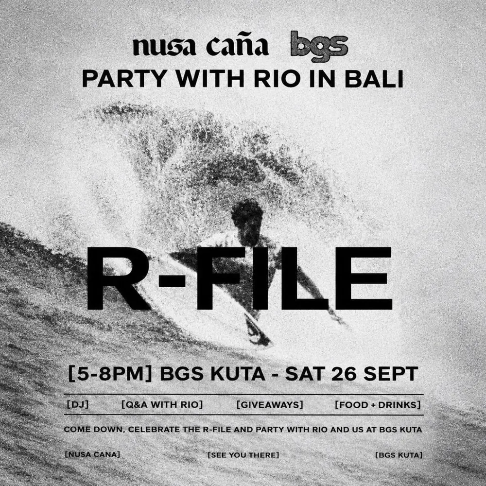 R-FILE Party with Rio at BGS Bali