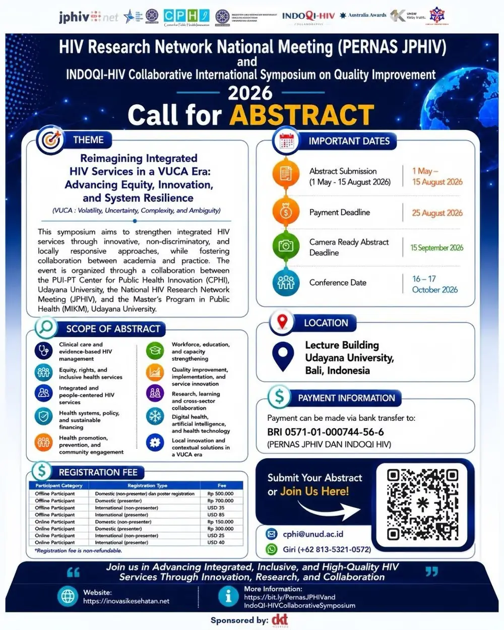 National HIV Research Network and INDOQI-HIV Meeting 2026