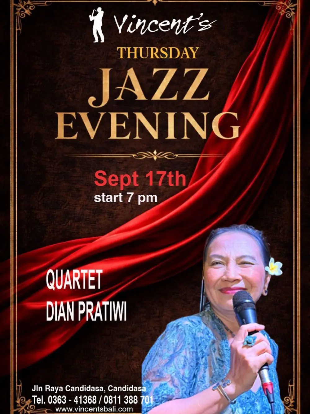 Live Jazz with Quartet Dian Pratiwi