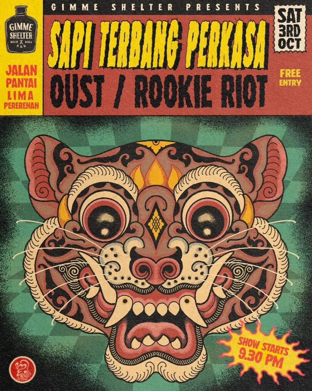 Sapi Terbang Perkasa, Oust & Rookie Riot