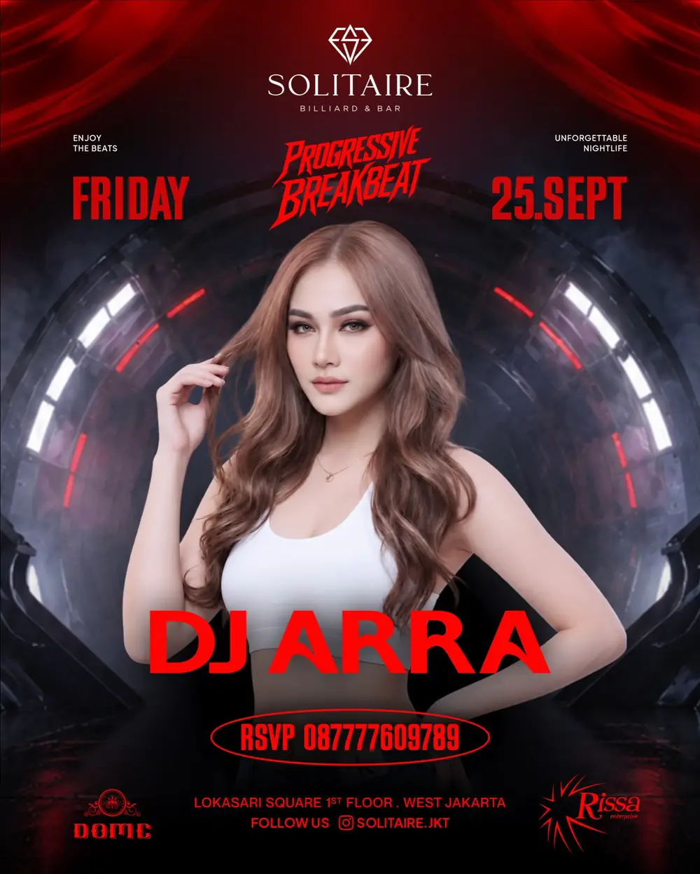 Solitaire Jakarta: Progressive Breakbeat