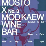 MOSTO X MOD KAEW Wine Bar