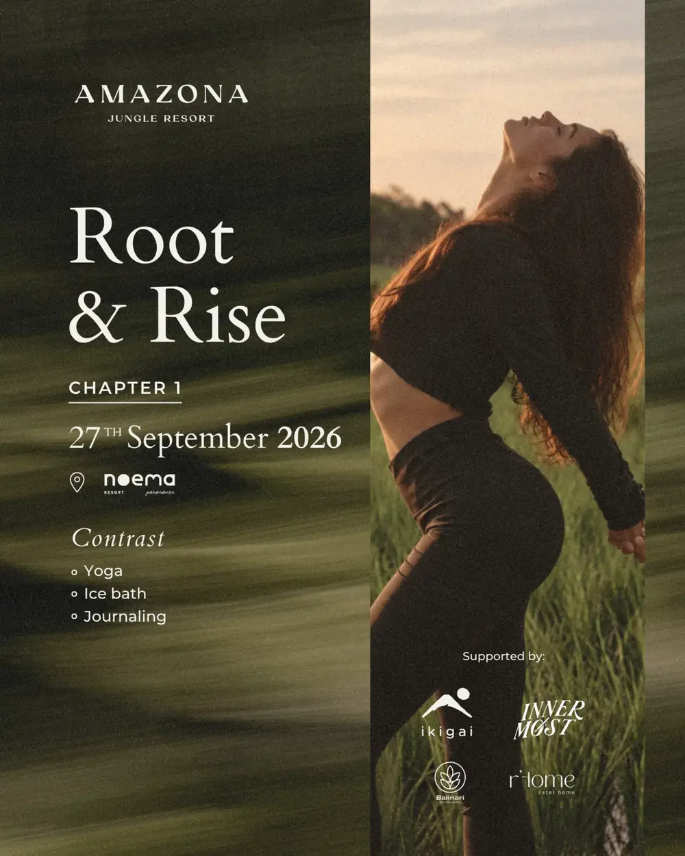 ROOT & RISE" AN EXPERIENCE SERIES: Grounding Yoga, Ice Bath & Journaling + Free Goodie Bag