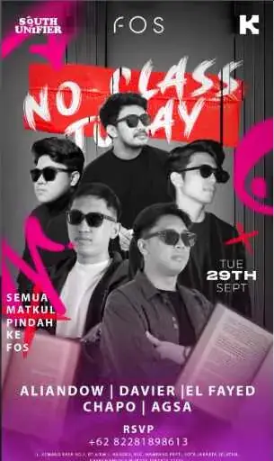 Aliandoww, Davier & El Fayed +2 @ Fos Kemang