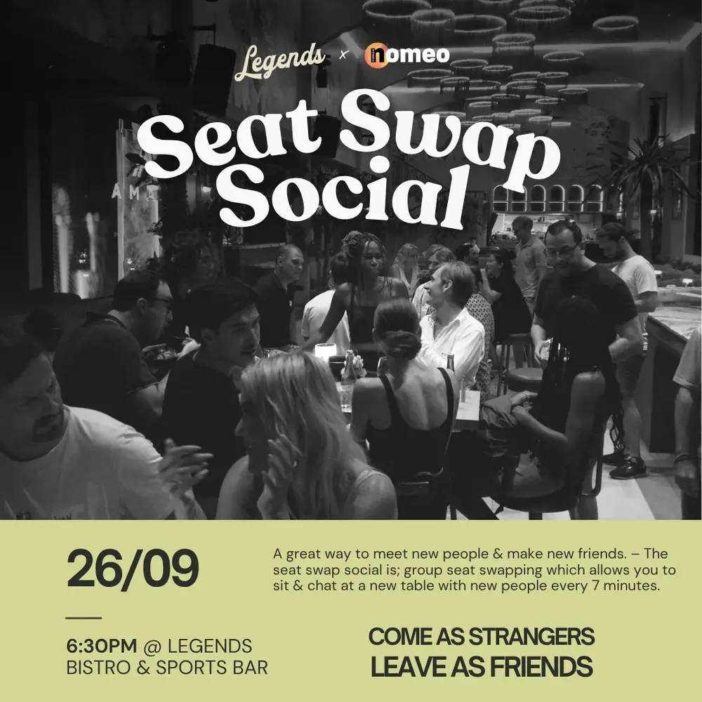 Saturday Seat Swap Social