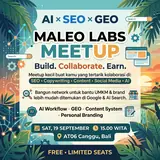 Maleo Labs x Ngepost Sharing Session