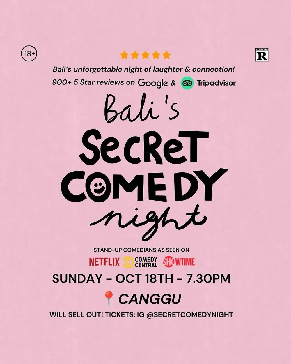 Bali Secret Comedy Night