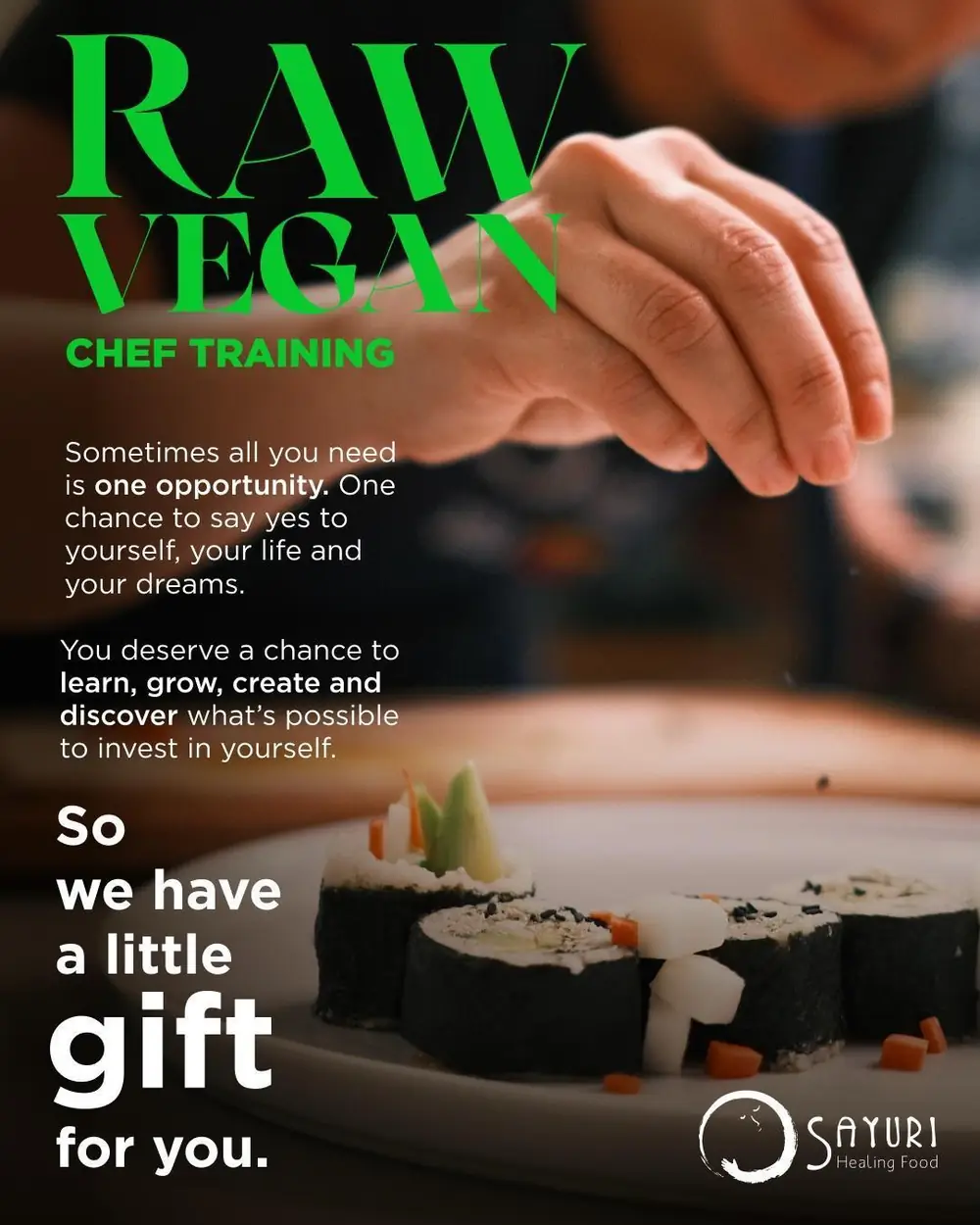 Raw Vegan Chef Training