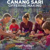 Canang Sari Offering Making