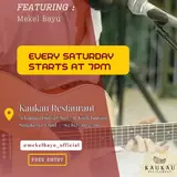 Live Acoustic Night Featuring Mekel Bayu