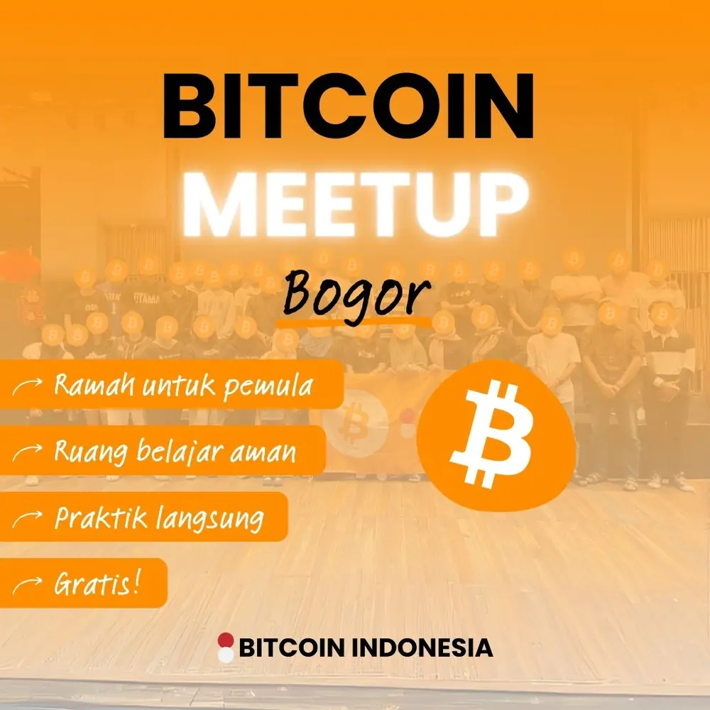 Bitcoin Indonesia Community Meetup Bogor 03 Oktober 2026