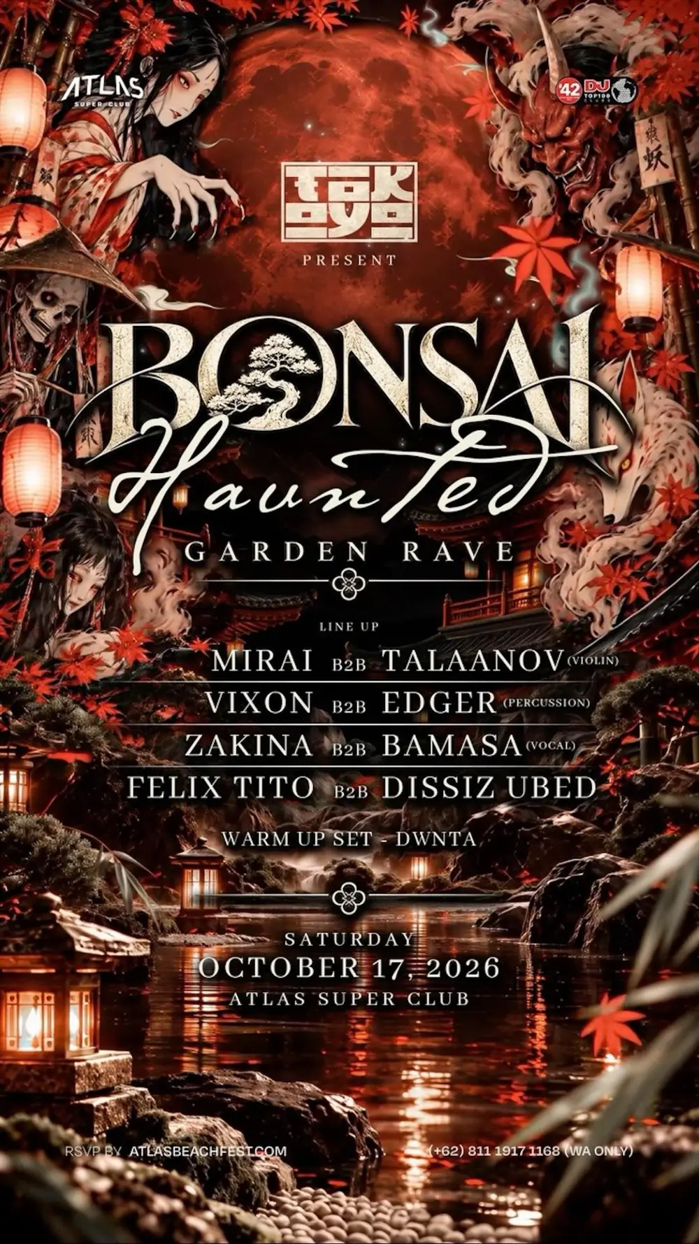 Bonsai Haunted Garden Rave