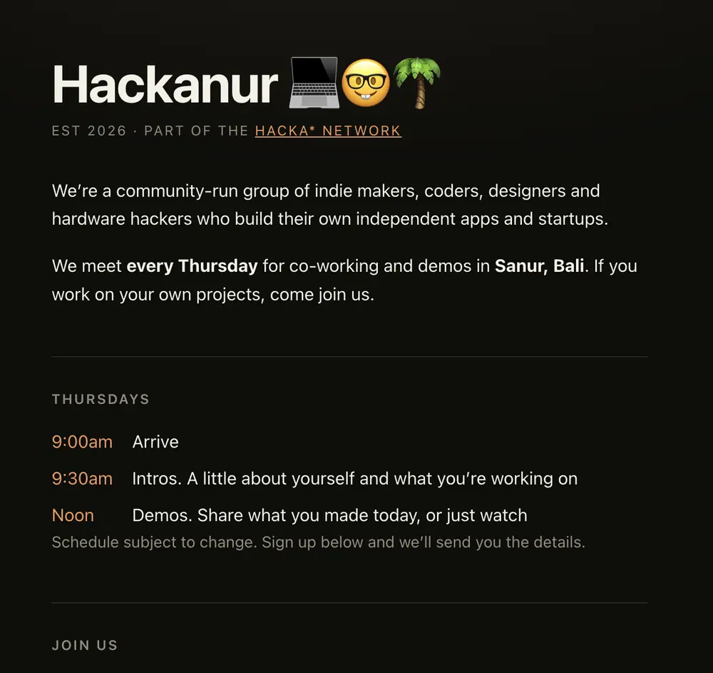 Hackanur