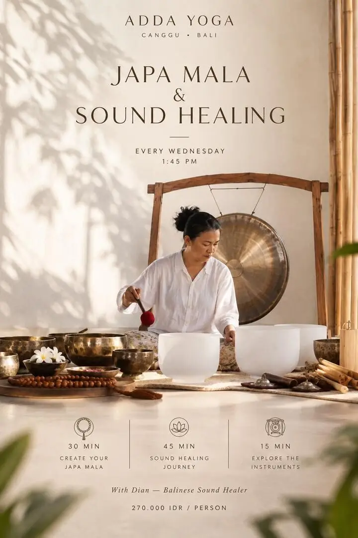 Japa Mala Making and Sound Meditation