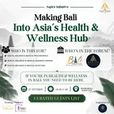 Making Bali Into Asia's Health & Wellness Hub